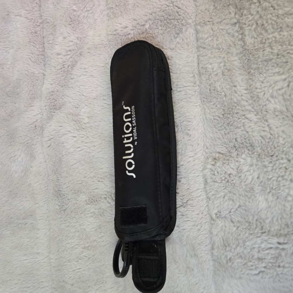 Solutions Black Hair Straightener Case